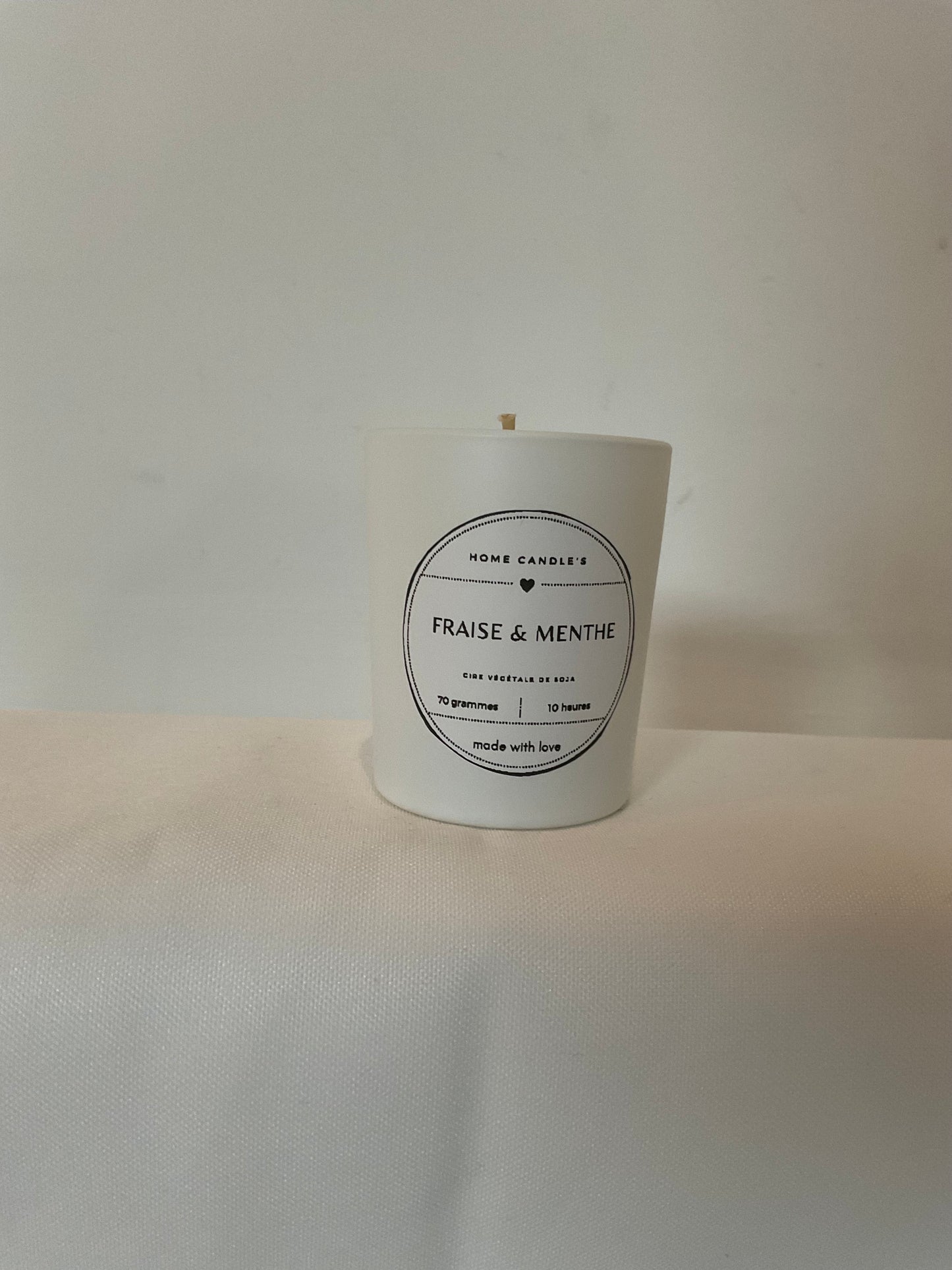 Fraise et menthe