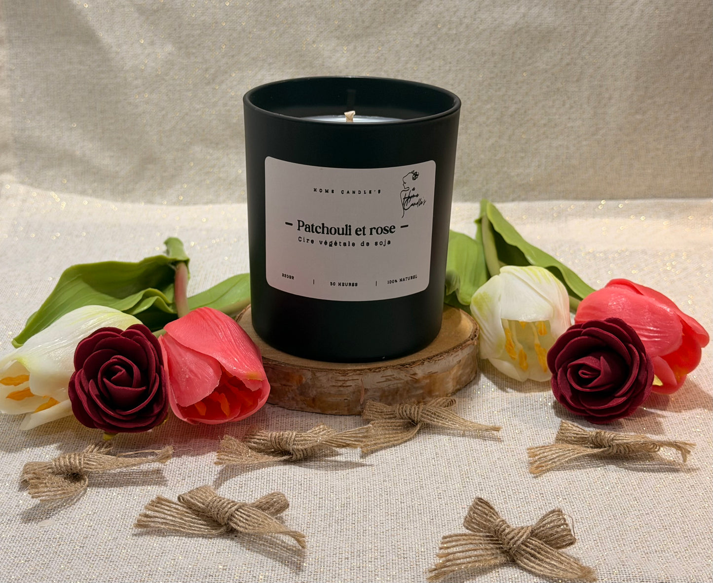 Patchouli et rose