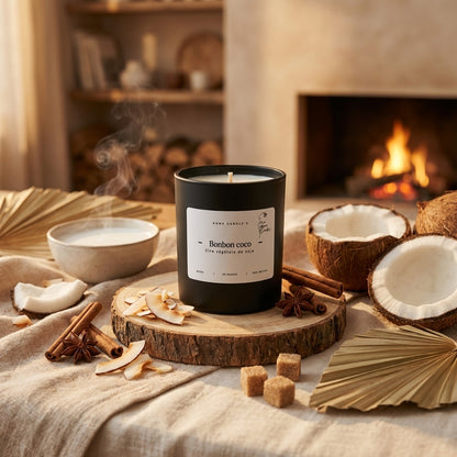 Bougie artisanale parfumée 220g