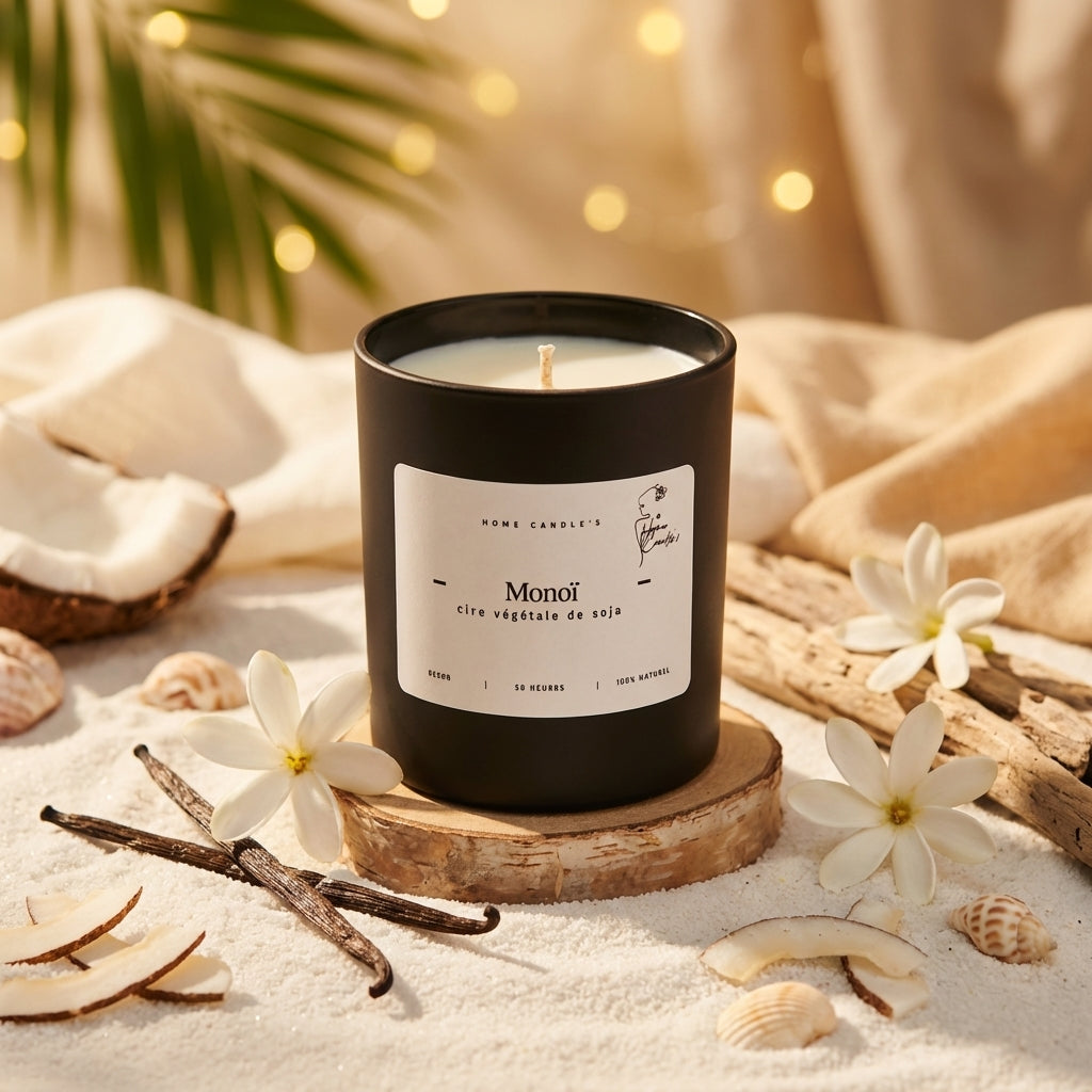 Bougie artisanale parfumée 220g