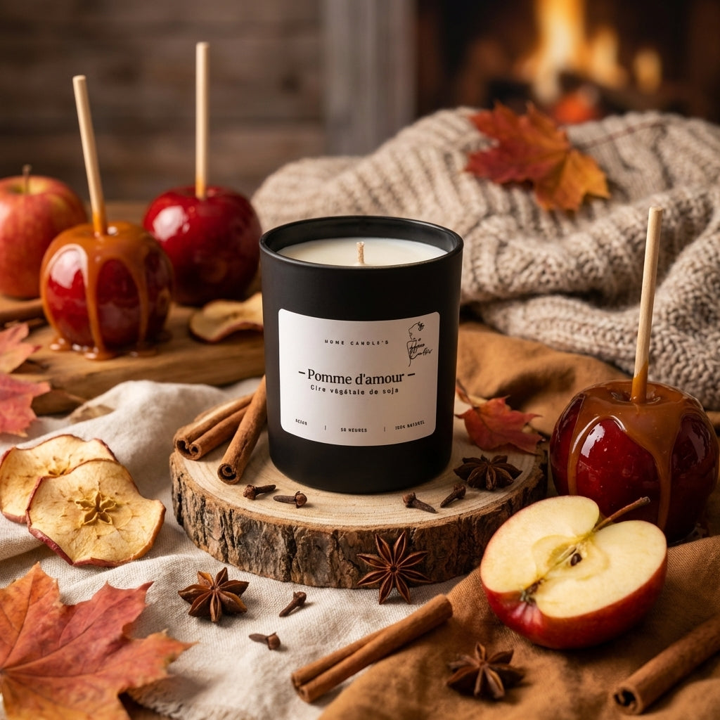 Bougie artisanale parfumée 220g