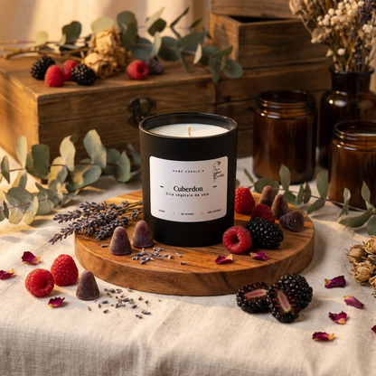 Bougie artisanale parfumée 220g