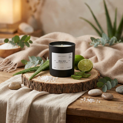 Bougie artisanale parfumée 220g