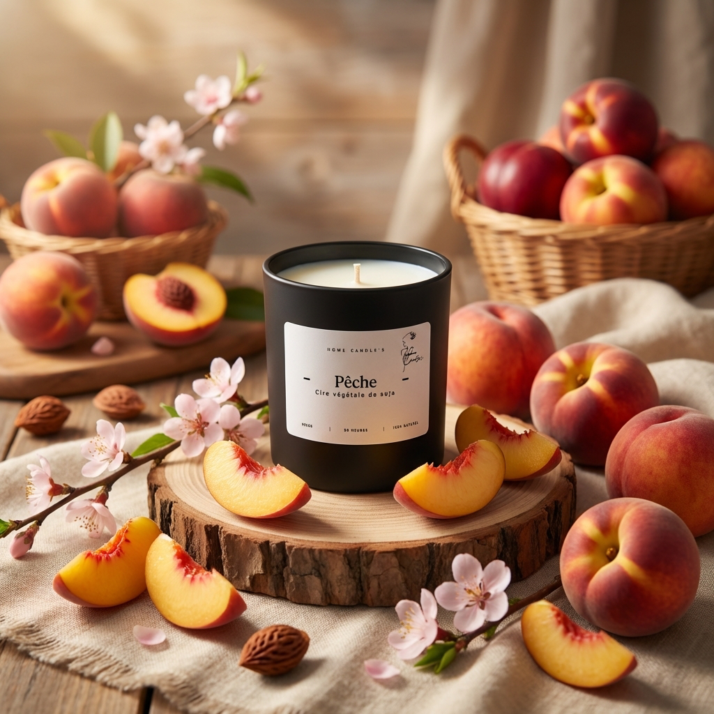 Bougie artisanale parfumée 220g