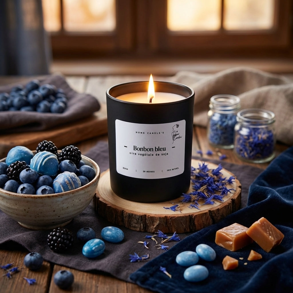 Bougie artisanale parfumée 220g