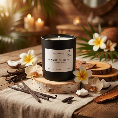Bougie artisanale parfumée 220g