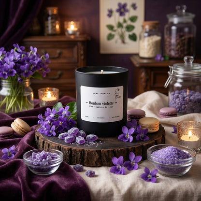 Bougie artisanale parfumée 220g