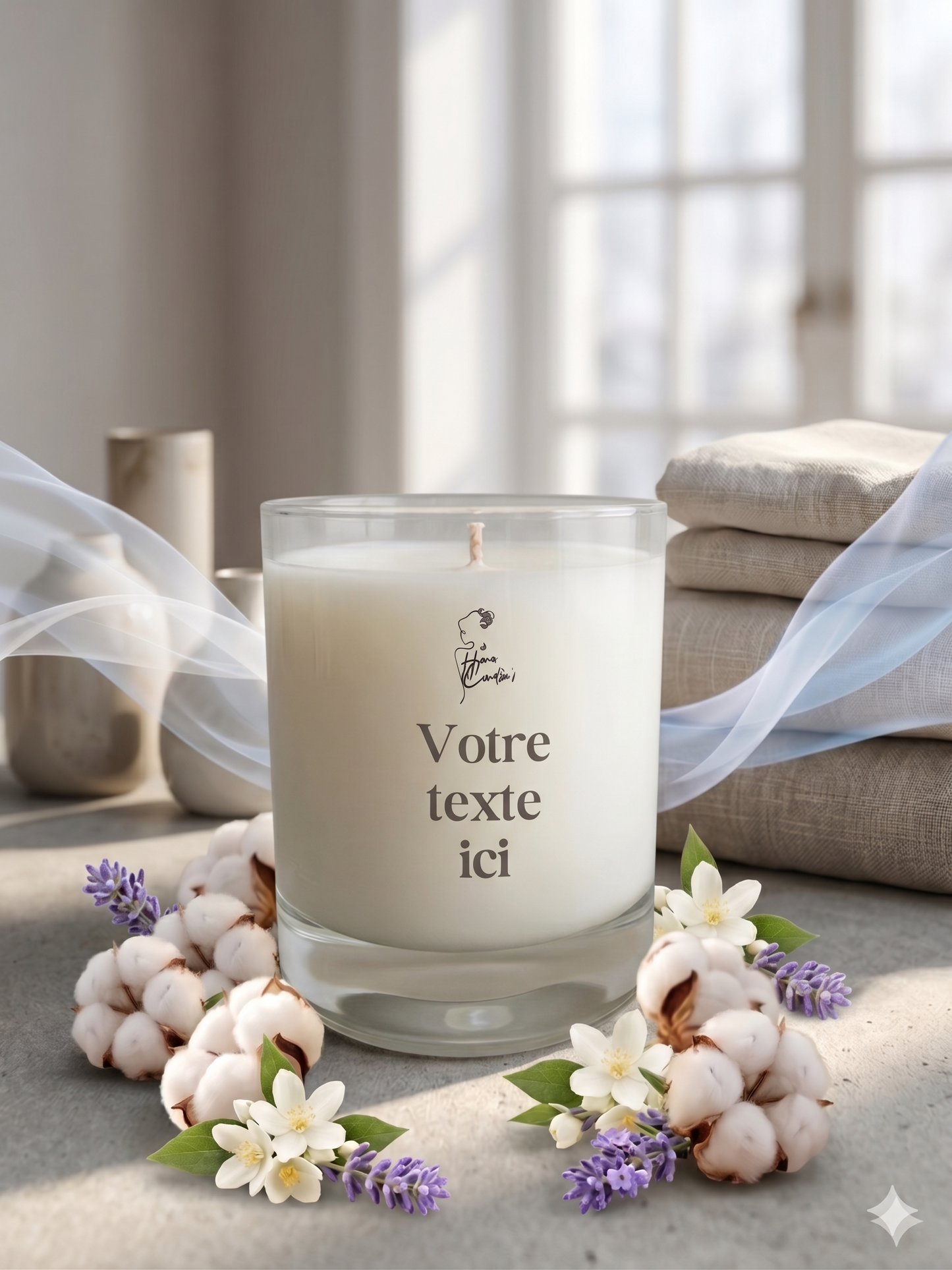 Bougie personnalisée