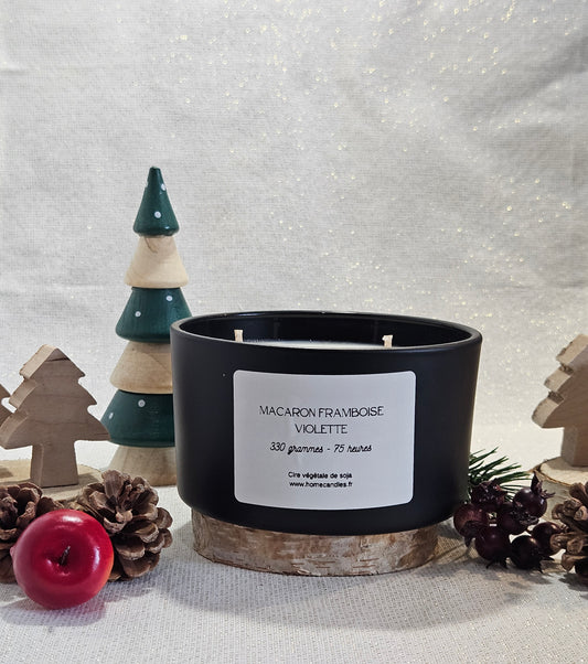 Macaron framboise violette